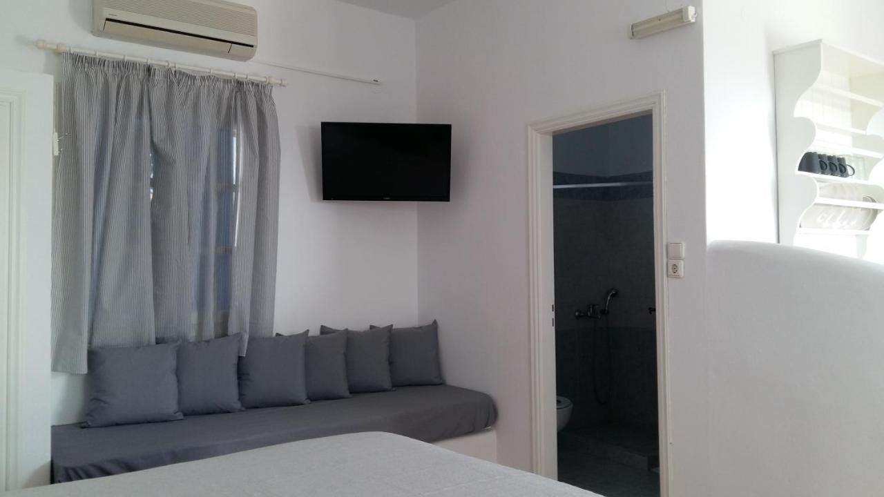 Sarakiniko View Studios Mandrákia Kültér fotó